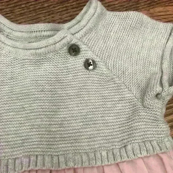 Tea Collection Green & Pink Dress 12-18m - Picture 3 of 6